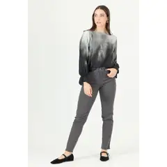PRIVILEGE - Jeans slim fit gris 2289 - Gris