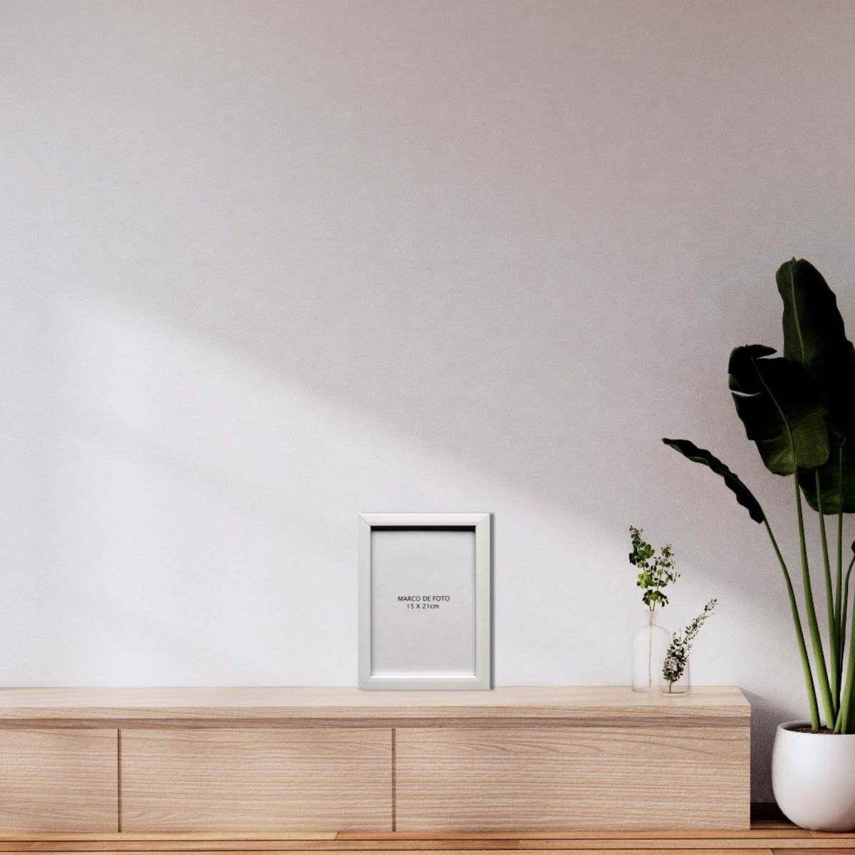 RONDA - Marco Foto Caja Blanco 15x21 cm