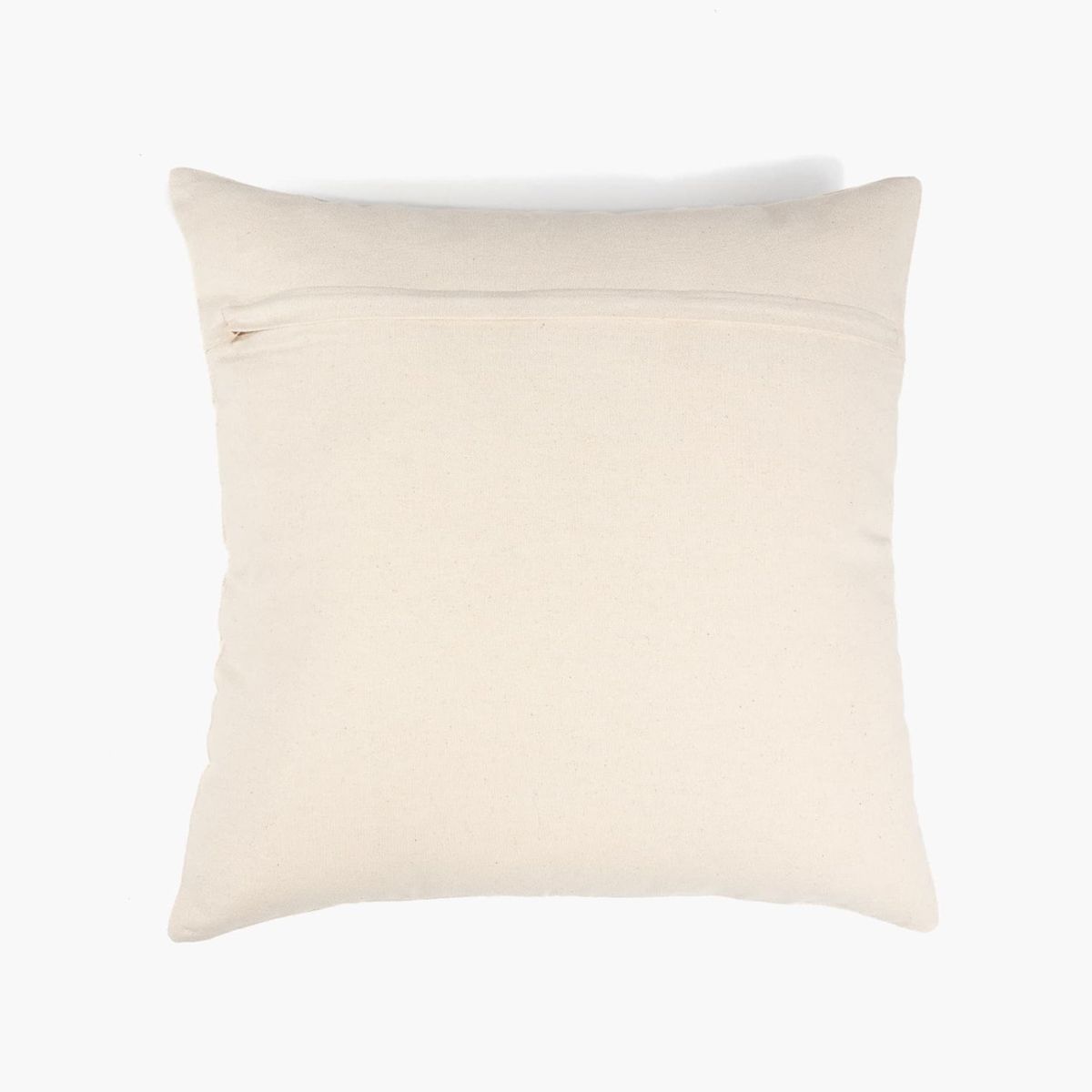 LOUNGE - Cojín Algodón Palmeras Bordadas Beige 45 x 45 cm LOUNGE