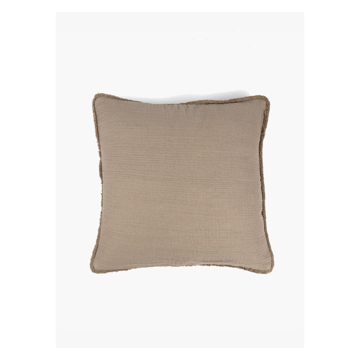 LOUNGE - Cojín Algodón Flecos LOUNGE