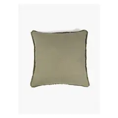 LOUNGE - Cojín Algodón Flecos