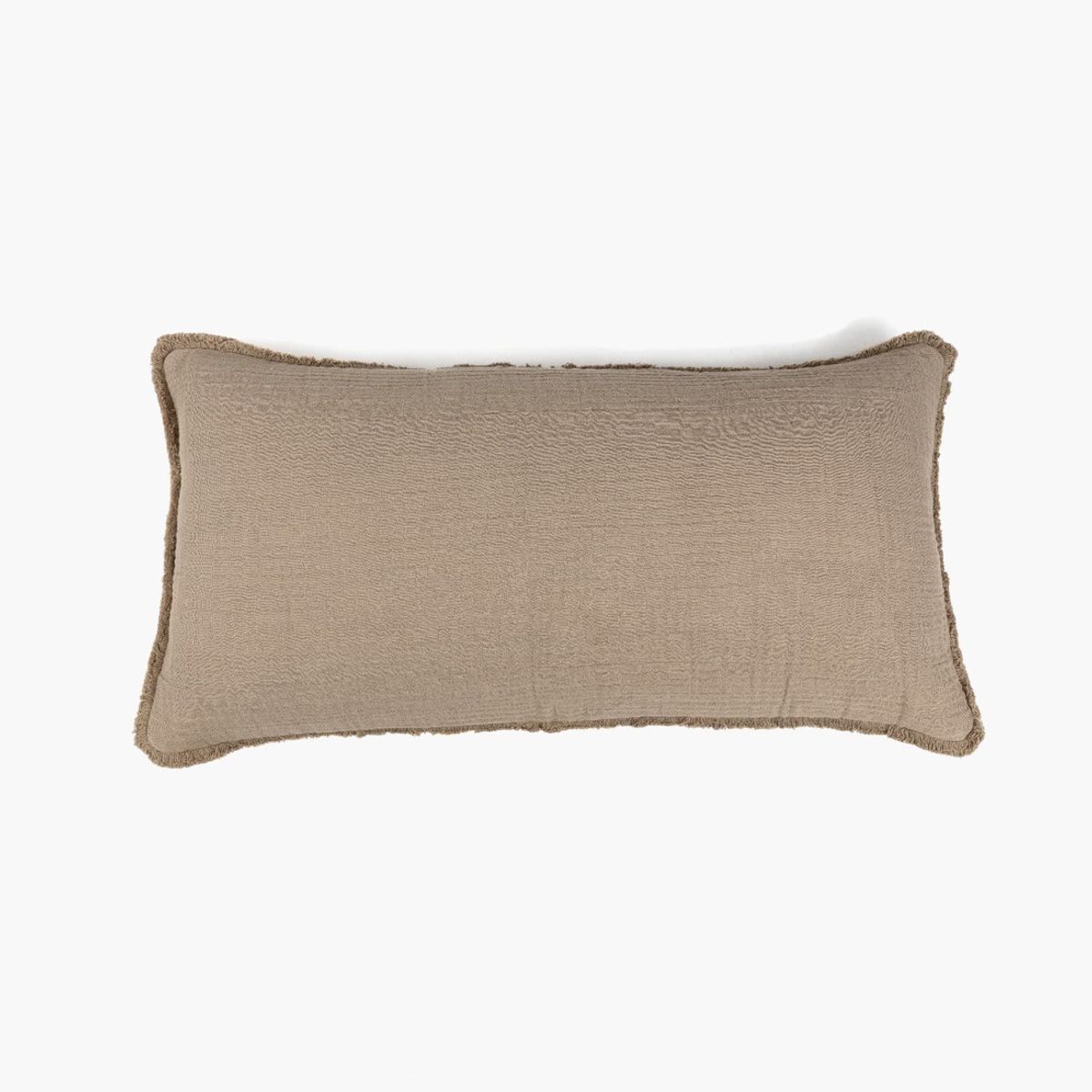 LOUNGE - Cojín Algodón Con Flecos LOUNGE