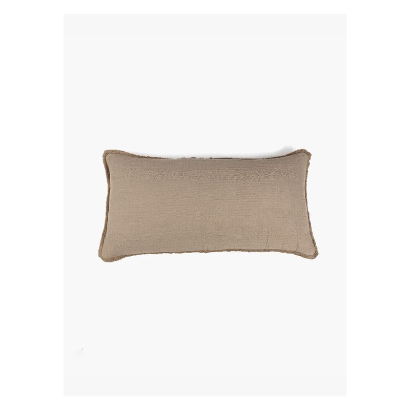 LOUNGE - Cojín Algodón Con Flecos LOUNGE