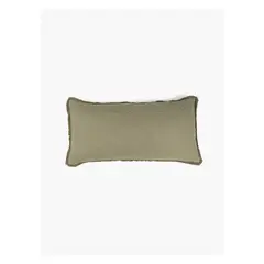 LOUNGE - Cojín Algodón Con Flecos