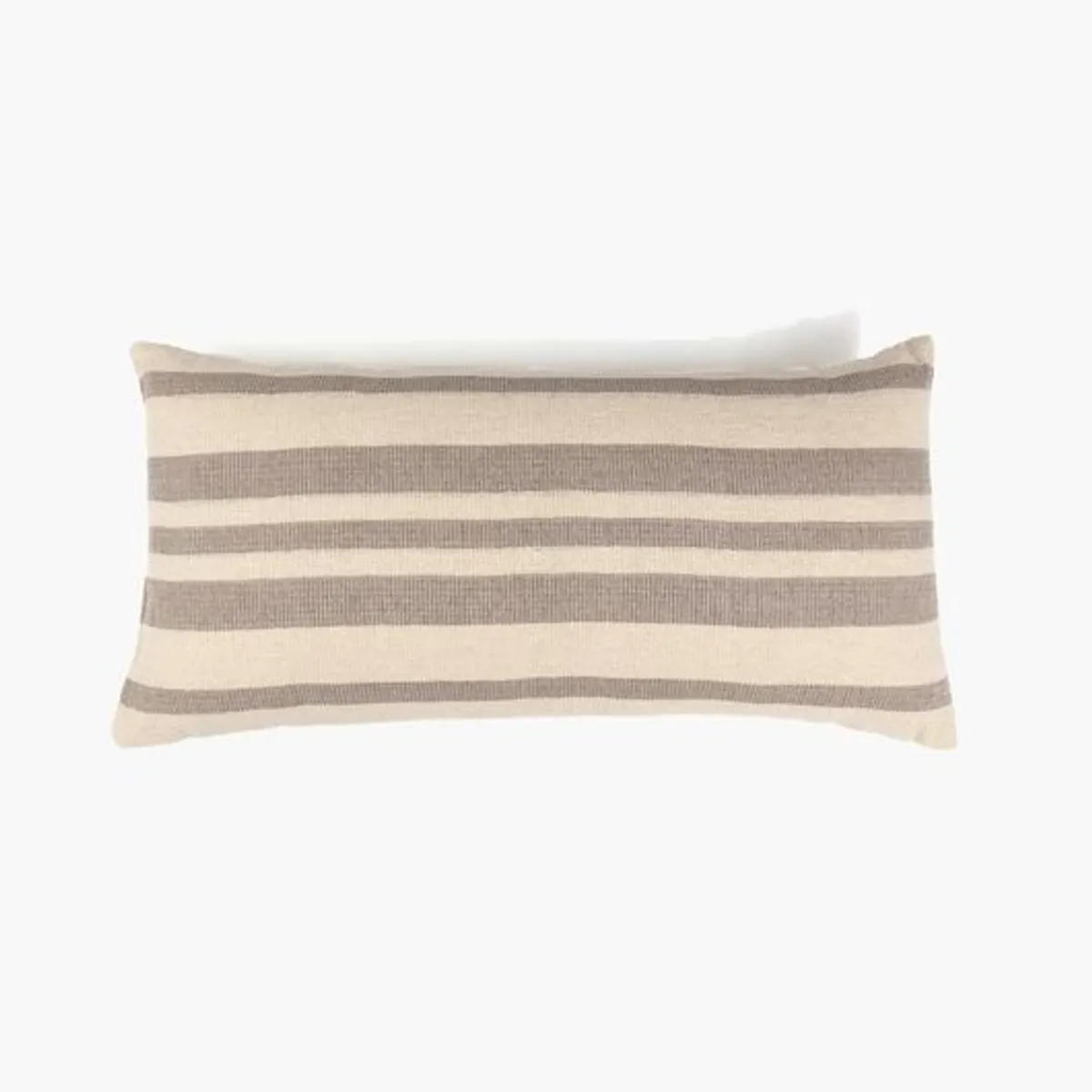 LOUNGE - Cojín Algodón Textura Líneas Beige LOUNGE