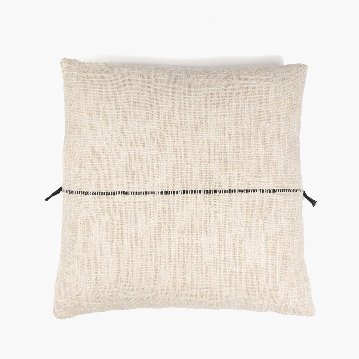 LOUNGE - Cojín Línea Bordada Beige LOUNGE