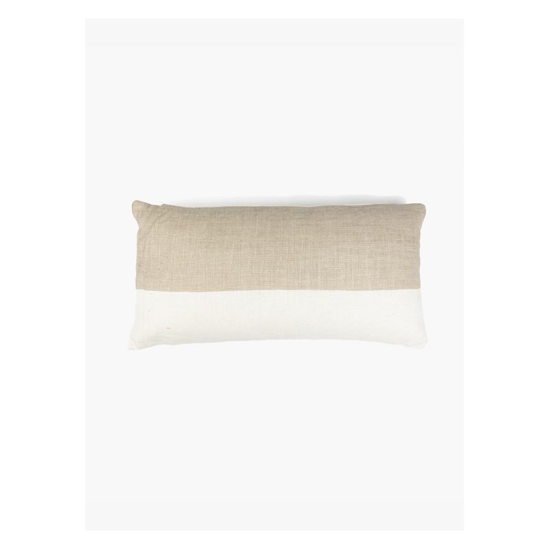 LOUNGE - Cojín Doble Tono Beige LOUNGE