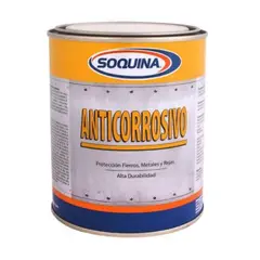 SOQUINA - ANTICORROSIVO GRIS VERDOSO un cuarto GL