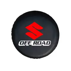 GENERICO - Cubre Rueda Neumático Eco Cuero Aro 15 Suzuki Off Road