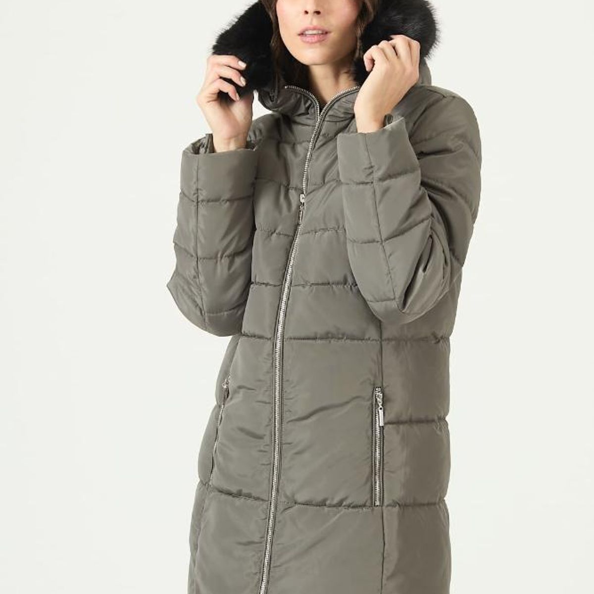 PRIVILEGE - Parka verde PRIVILEGE 2735