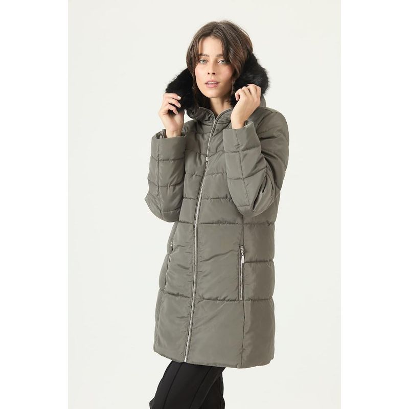 PRIVILEGE - Parka verde PRIVILEGE 2735 - Verde
