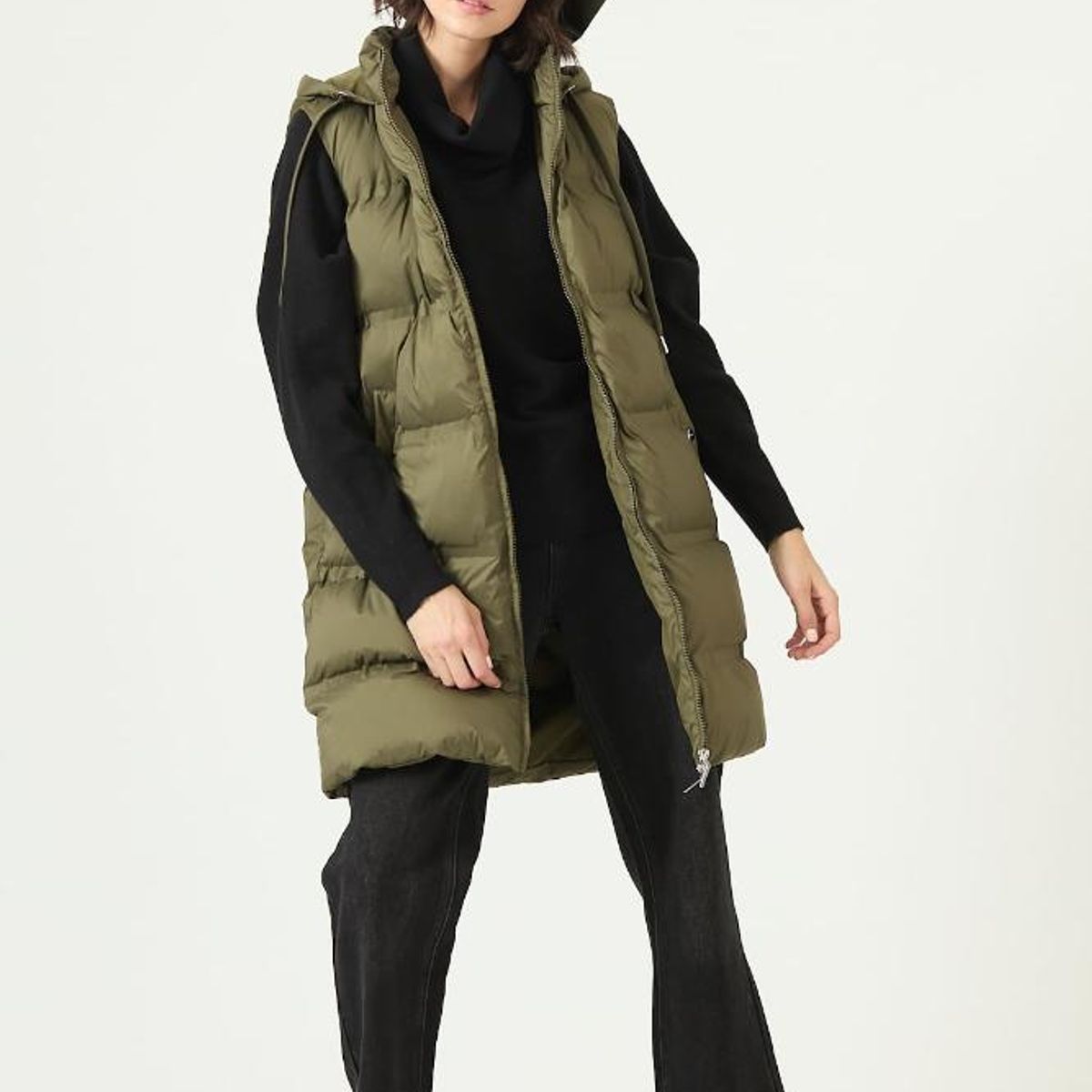 PRIVILEGE - Parka verde 2731