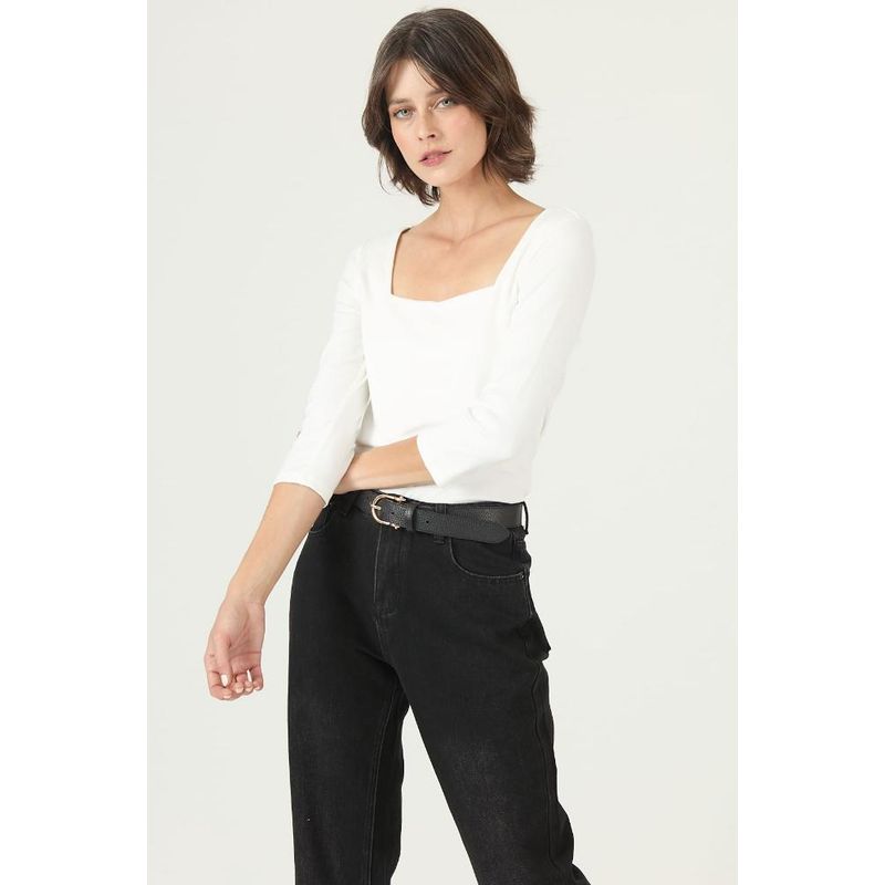 PRIVILEGE - Polera crudo PRIVILEGE 2621 - Crudo