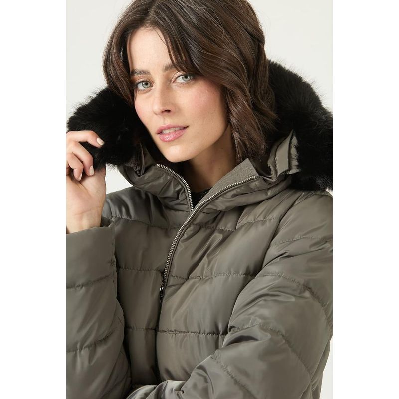 PRIVILEGE - Parka verde PRIVILEGE 2735 - Verde