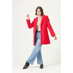 PRIVILEGE - Abrigo rojo 2723 - Rojo