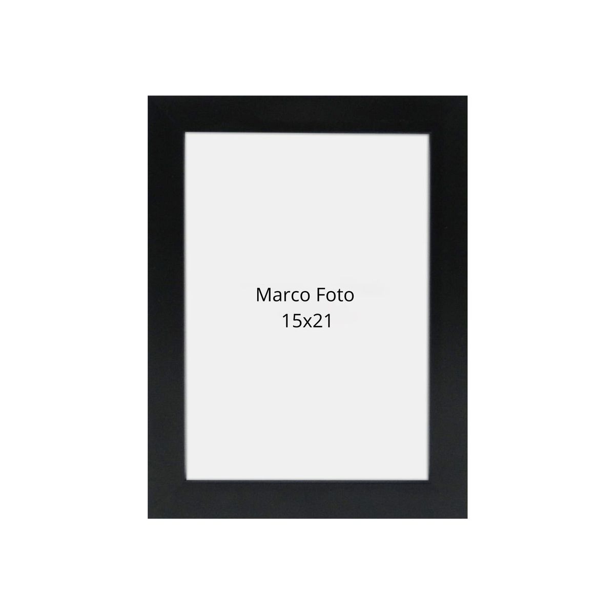 RONDA - Marco Foto Caja Negro 15x21 cm