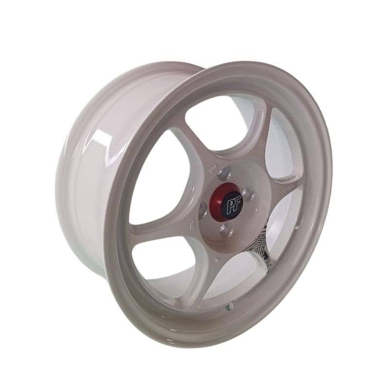 GENERICO - Juego de Llantas 16x7 4x100 Et38 white H137