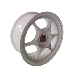 GENERICO - Juego de Llantas 16x7 4x100 Et38 white H137