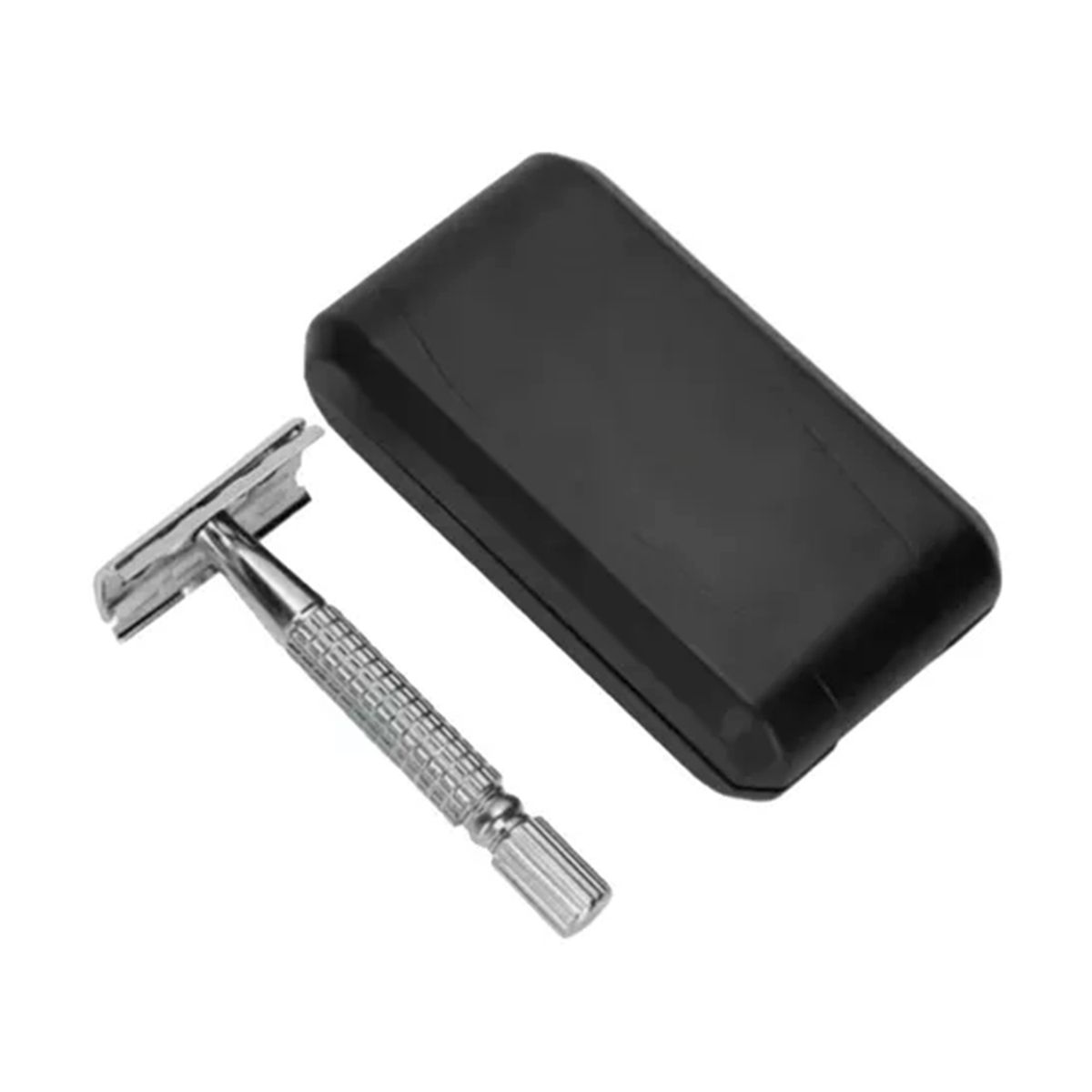 GENERICO - Maquinilla De Afeitar Acero Inoxidable Doble Filo