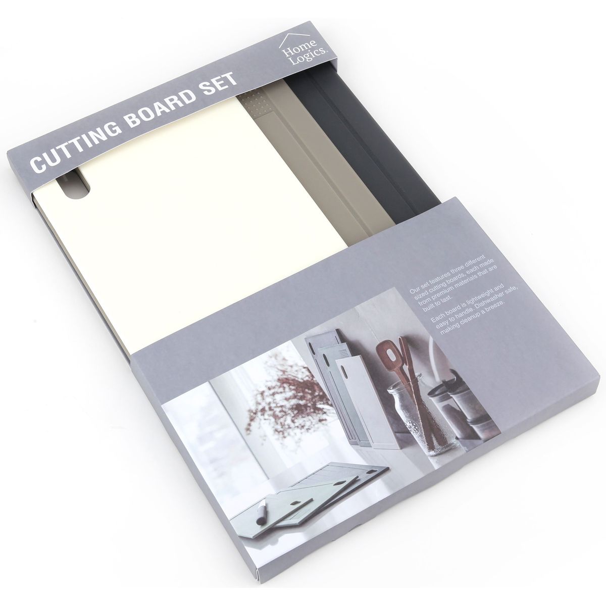 HOME LOGICS - Set 3 Tablas de Cortar Home Logics 3 un Kiosclub