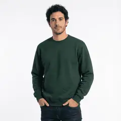 T-WORLD - Polerón Unisex Algodón Afranelado Básico Antipilling