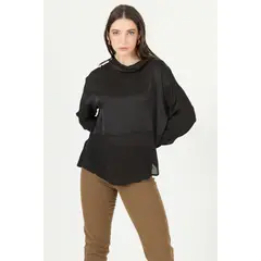 PRIVILEGE - Blusa negra 2364 - Negro