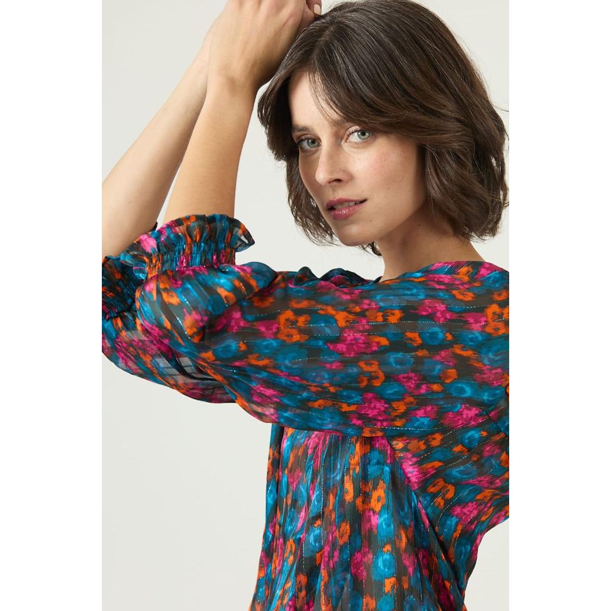 PRIVILEGE - Blusa multicolor estampada 2637