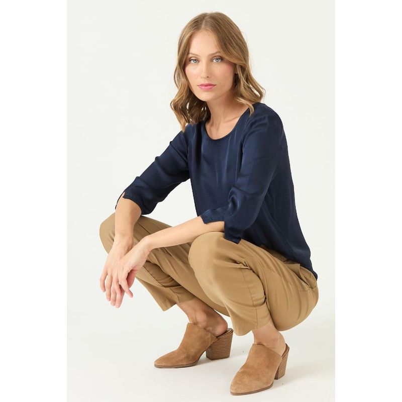 PRIVILEGE - Blusa azul marino PRIVILEGE 2365 - Azul Marino