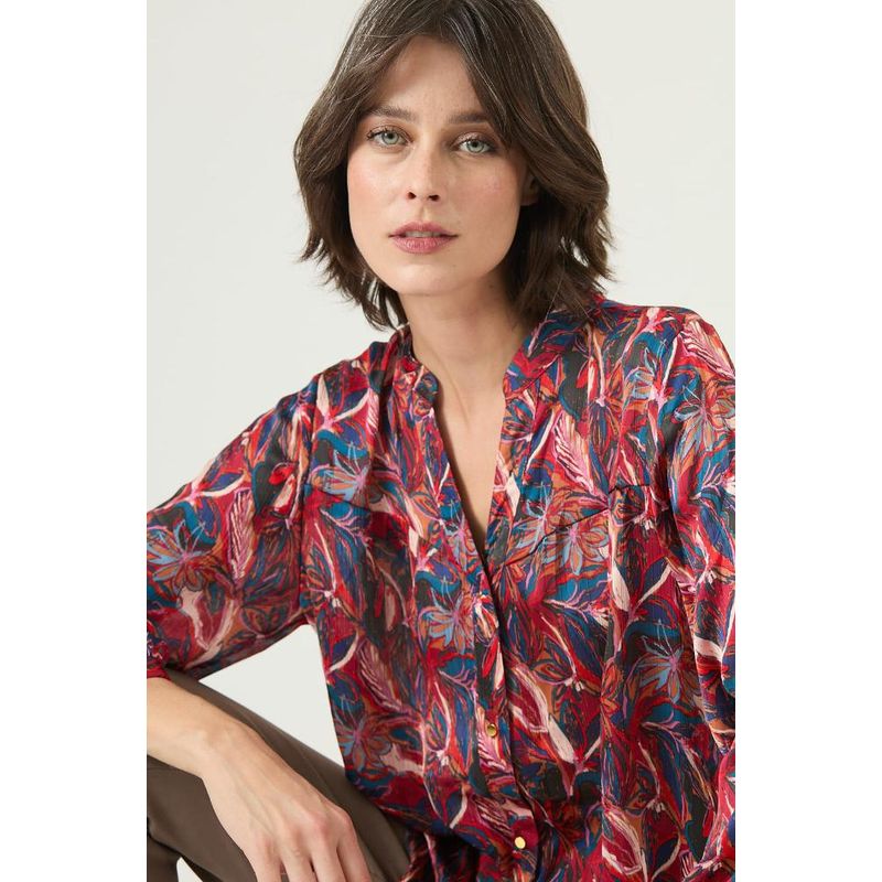 PRIVILEGE - Blusa multicolor estampada PRIVILEGE 2635 - Multicolor