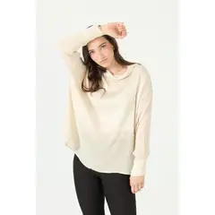 PRIVILEGE - Blusa beige 2363 - Beige