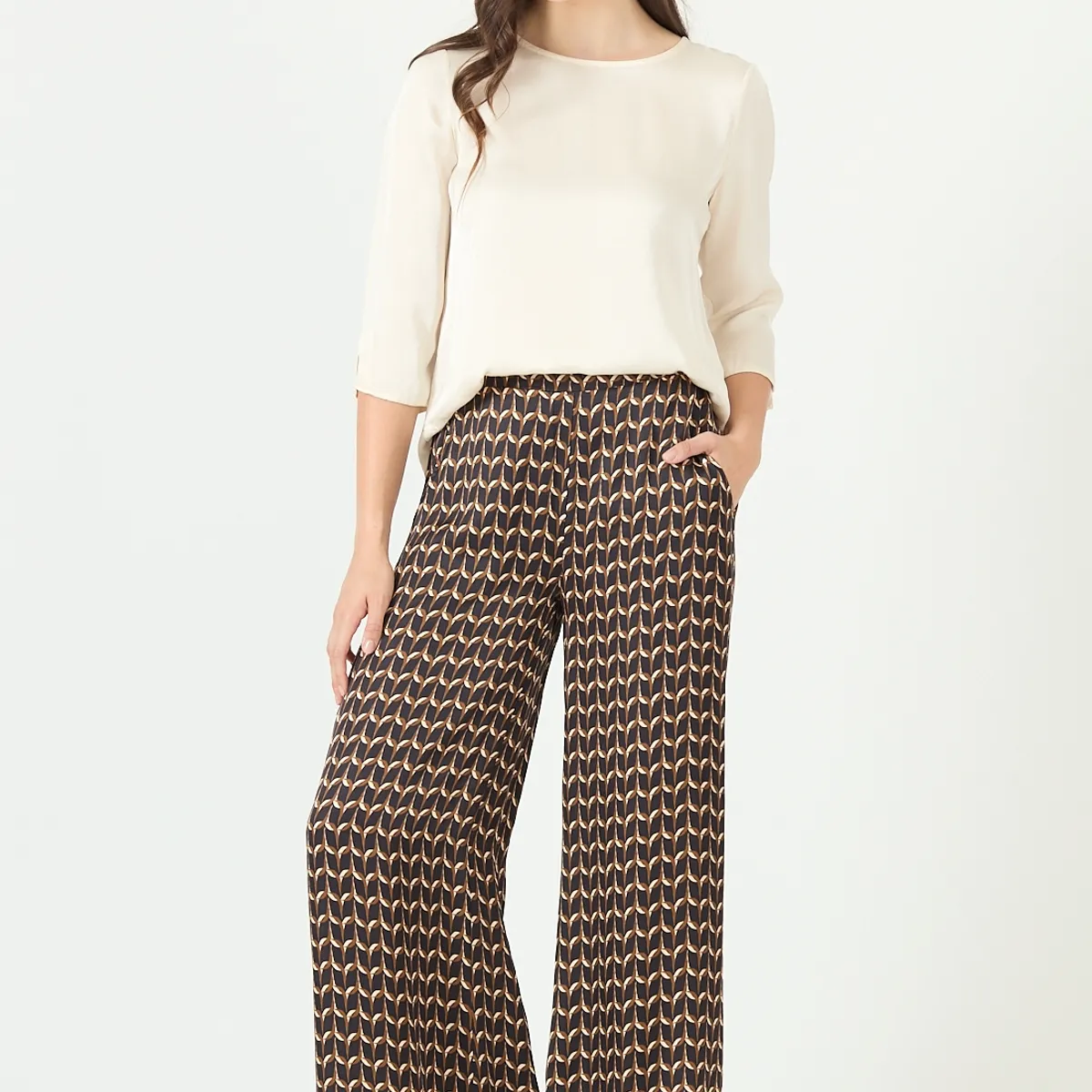 PRIVILEGE - Blusa crudo 2366