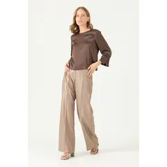 PRIVILEGE - Blusa chocolate 2361 - Chocolate