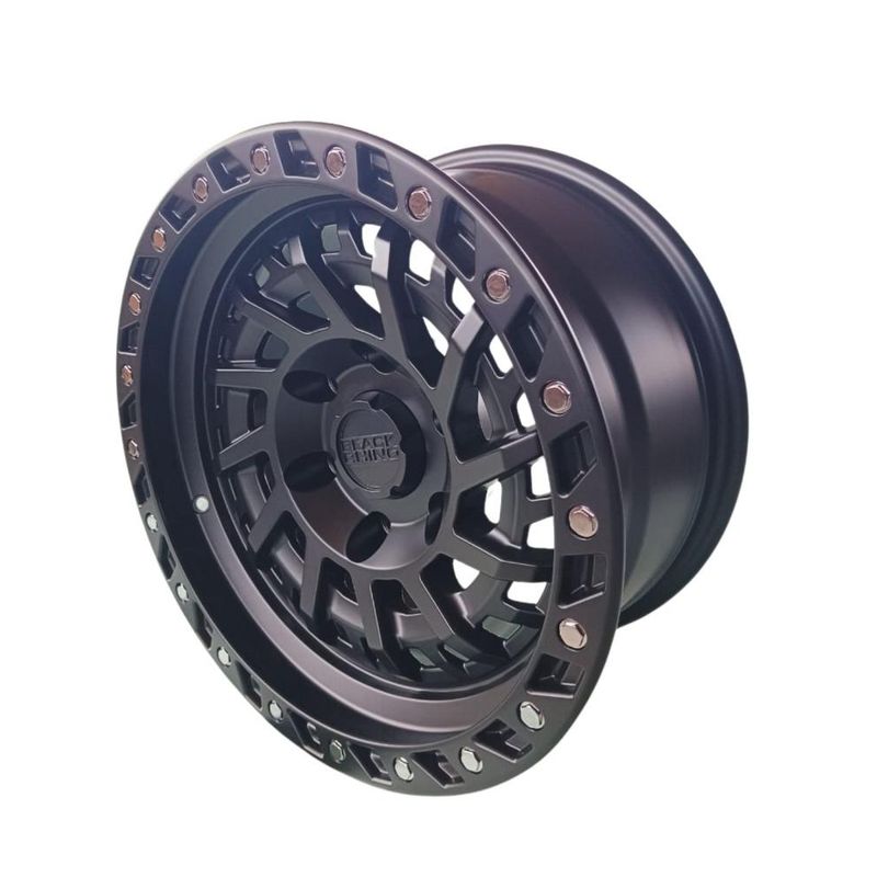 GENERICO - Juego de Llantas 16x8 6x1397 Et0 matt black 1741