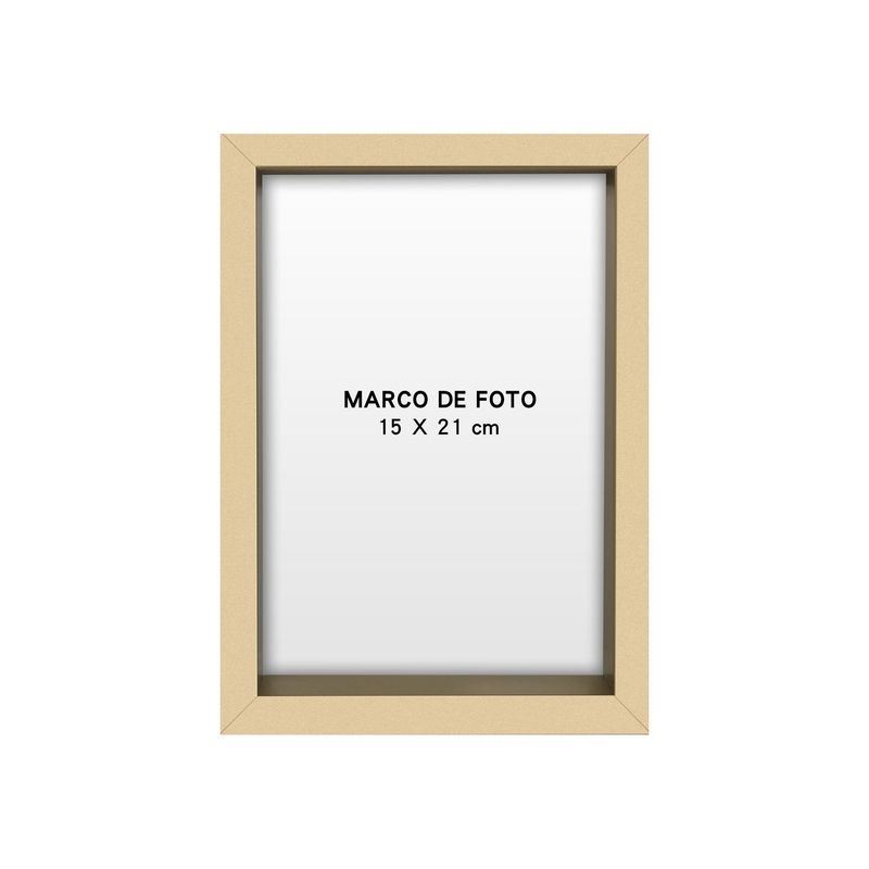 RONDA - Marco Foto Caja Gold 15x21 cm