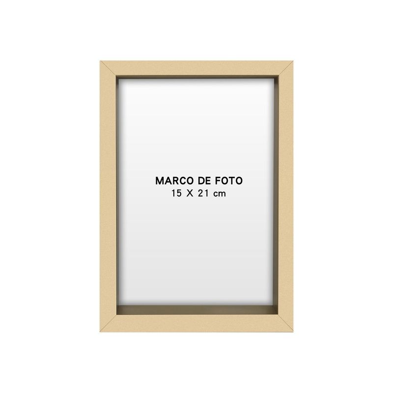 RONDA - Marco Foto Caja Gold 15x21 cm