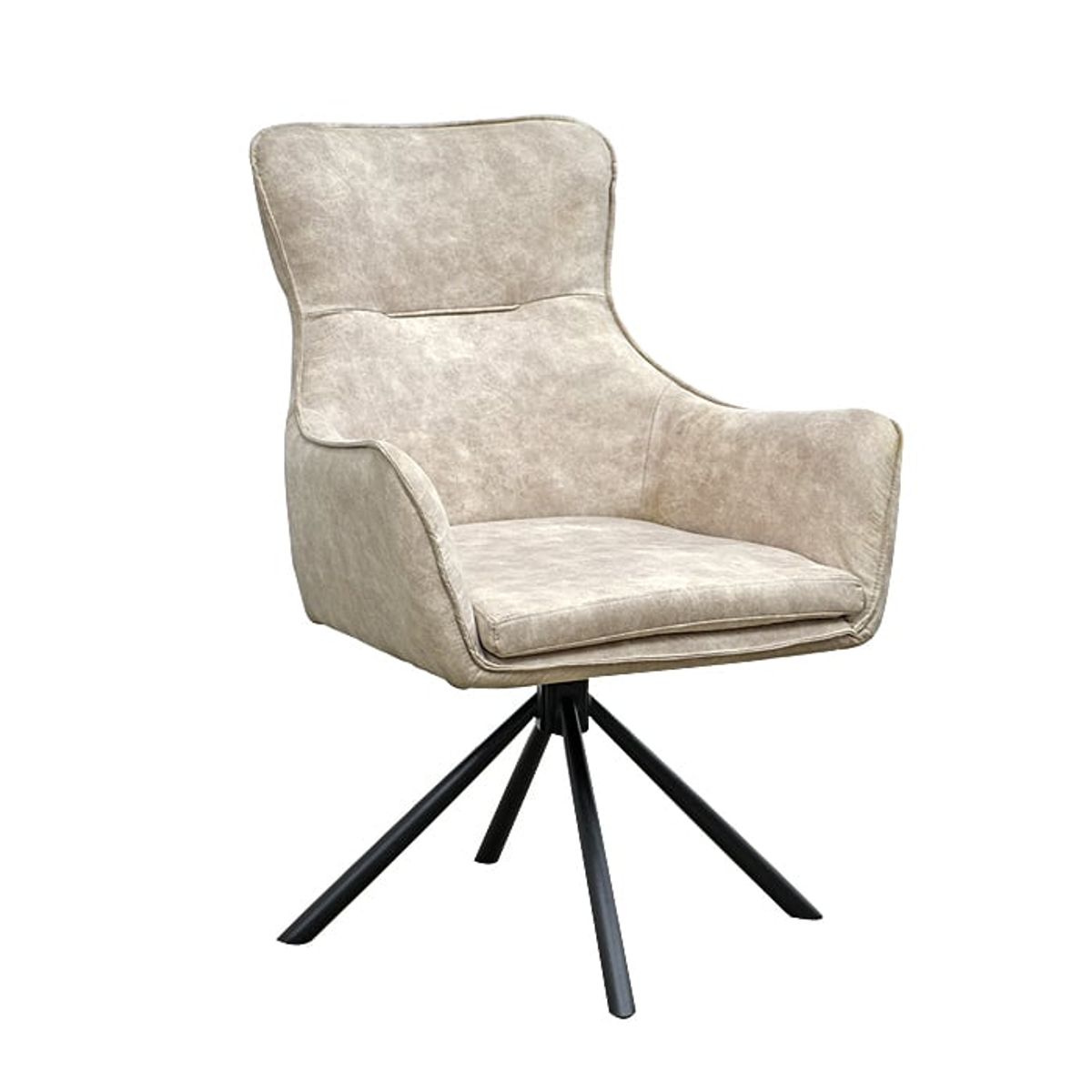 MSA MUEBLES SANTA ANA - Poltrona Giratoria Timber Steel