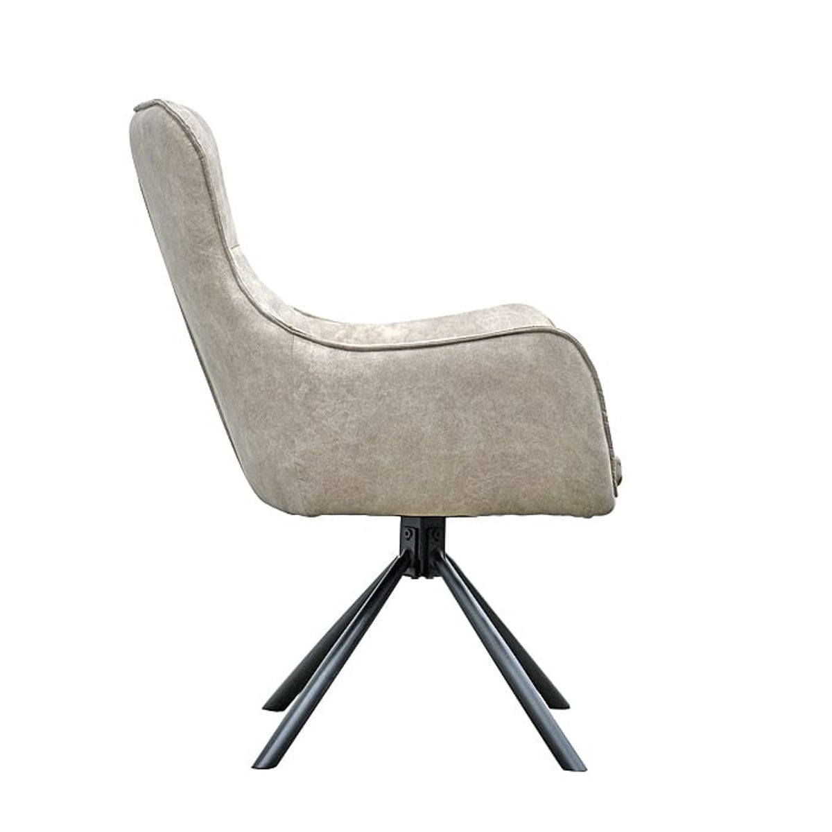 MSA MUEBLES SANTA ANA - Poltrona Giratoria Timber Steel