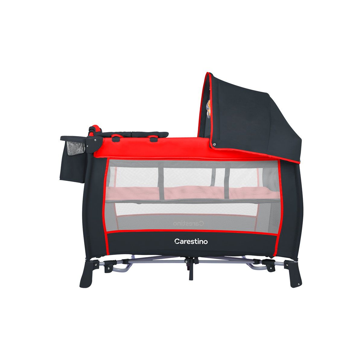 CARESTINO - Cuna Corral Venecia Rojo