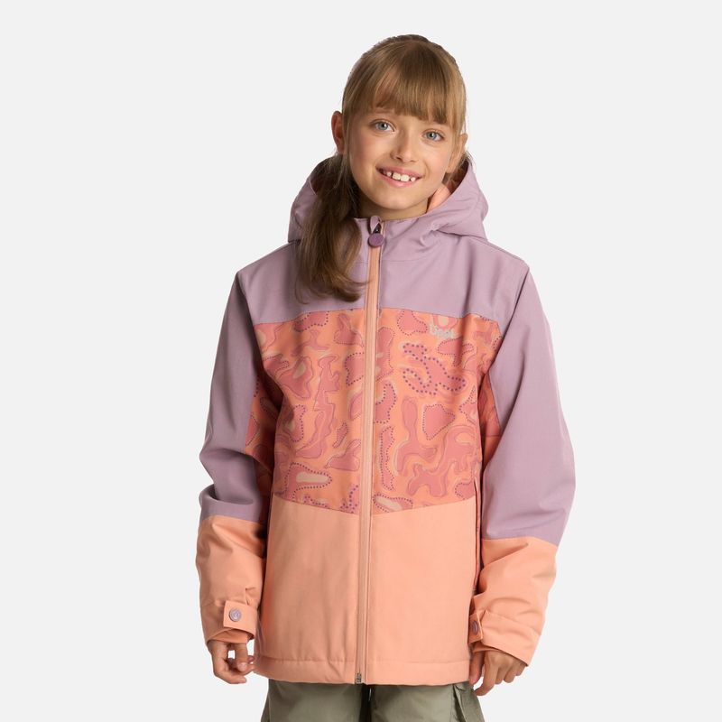 LIPPI - Chaqueta Niña Sierra Nevada B-Dry Steam-Pro Hoody Jacket Damasco Lippi