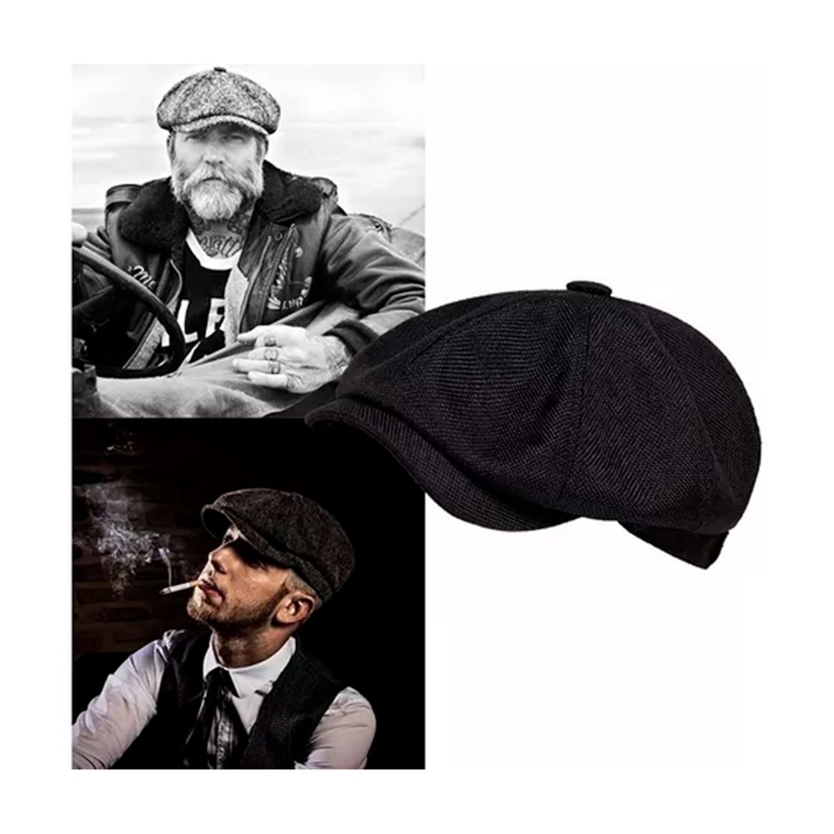 ESHOPANGIE - Boina Peaky Blinders Unisex Moda Invierno