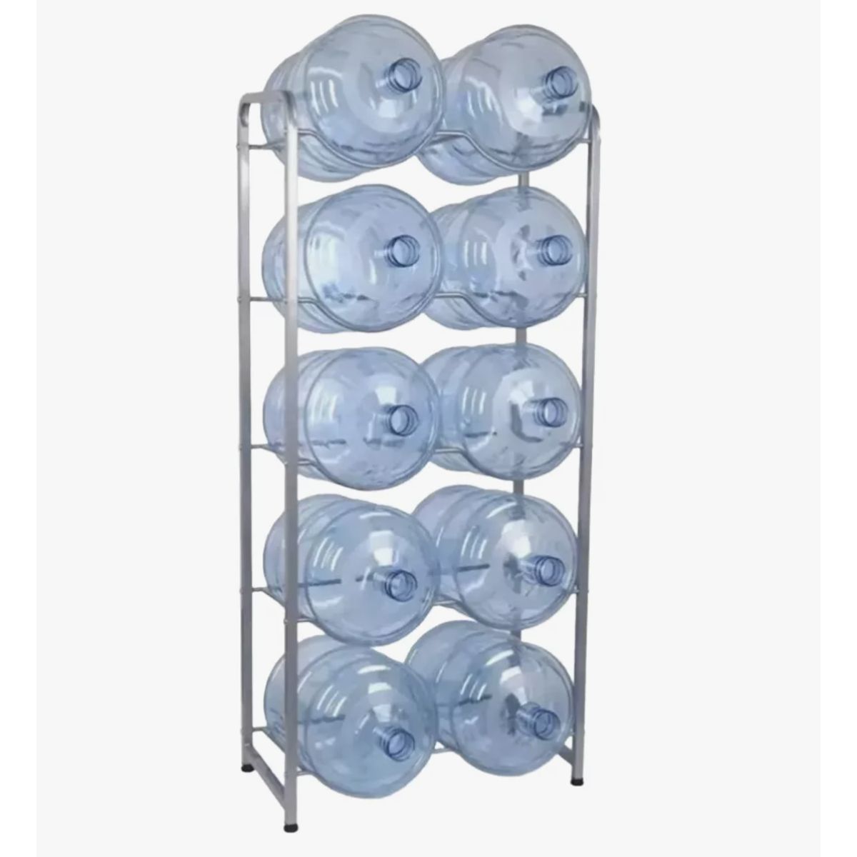 DALI - Estante Organizador Rack 10 Botellones Bidones Agua 20lts