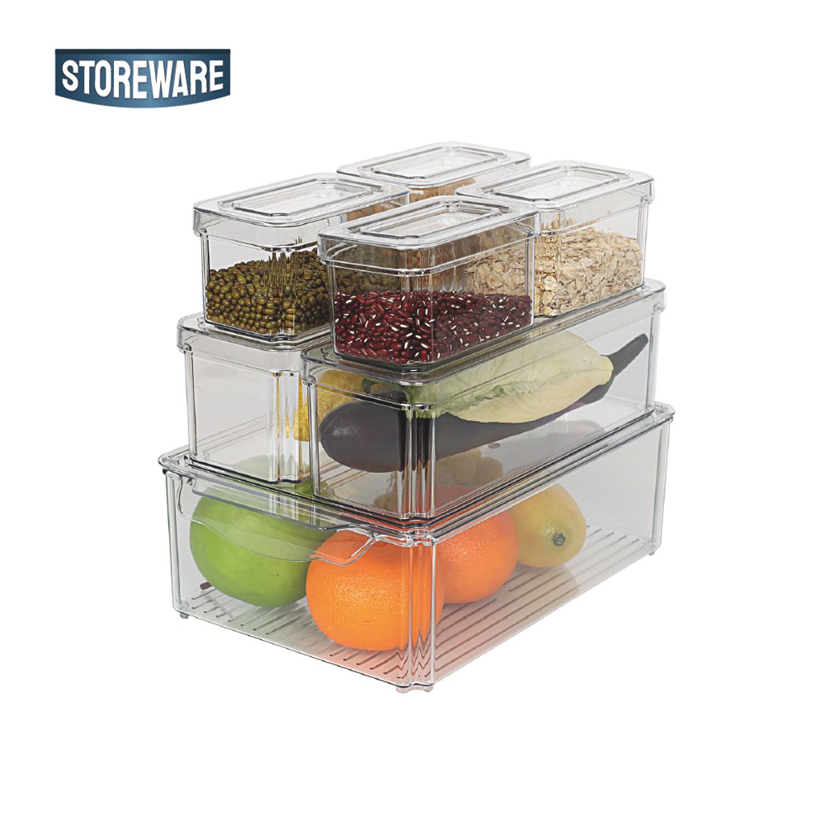 STOREWARE - Set 7 Organizadores de Refrigerador Storeware