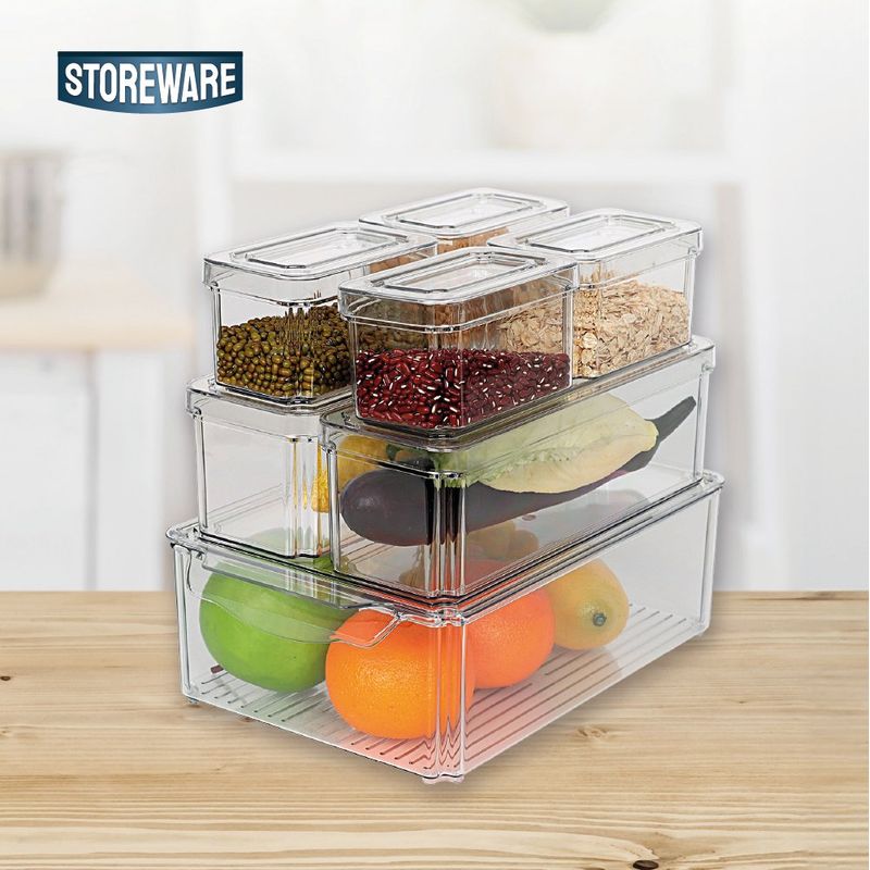 GENERICO - Set 7 Organizadores de Refrigerador Storeware