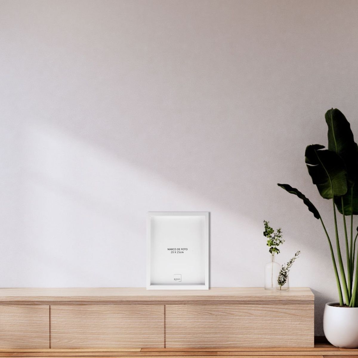 RONDA - Marco Foto Caja Blanco 20x25 cm