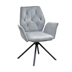 MSA MUEBLES SANTA ANA - Poltrona Giratoria Vita Silver
