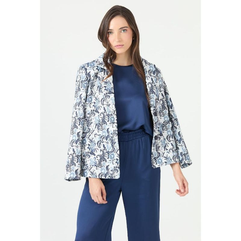 PRIVILEGE - Blusa azul marino PRIVILEGE 2393 - Azul Marino