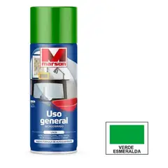 MARSON - PINTURA EN SPRAY VERDE ESMERALDA 485ML.