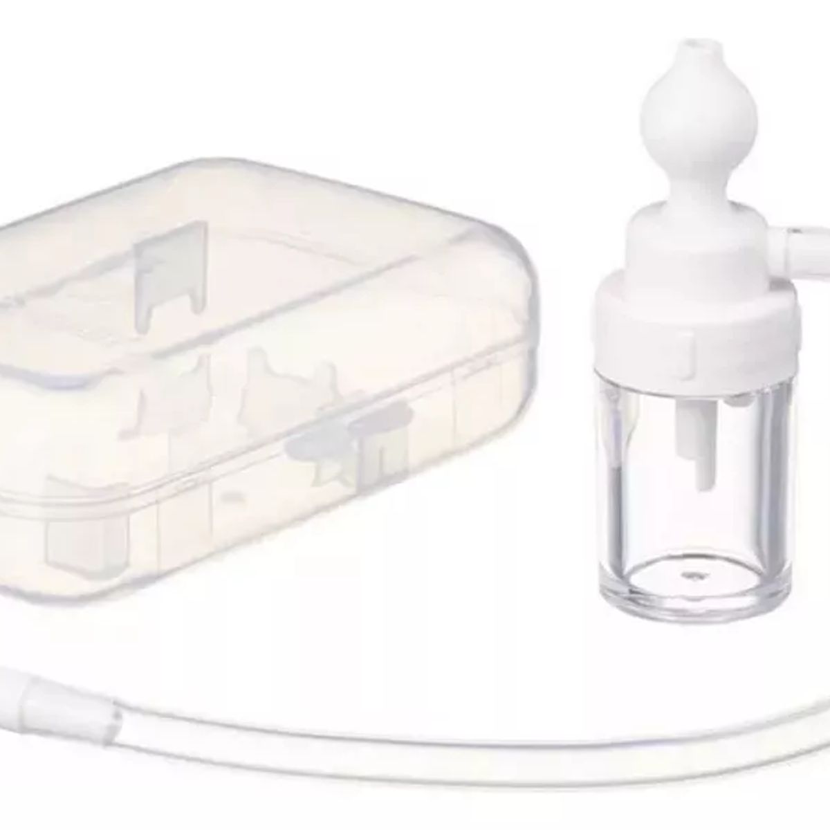 PIGEON - Aspirador Nasal Pigeon Con Deposito Para Bebes Saca Mocos