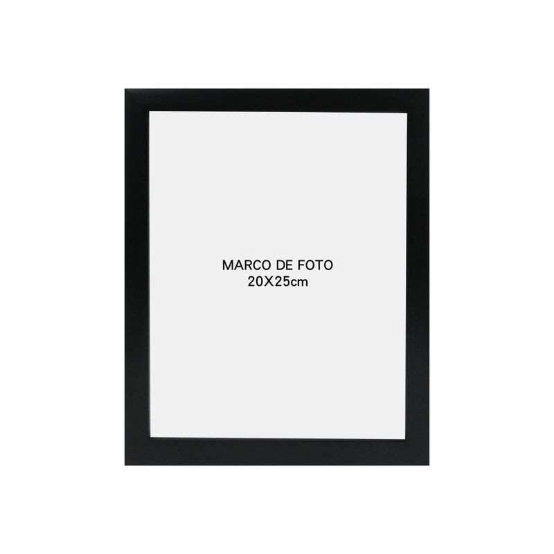 RONDA - Marco Foto Caja Negro 20x25 cm