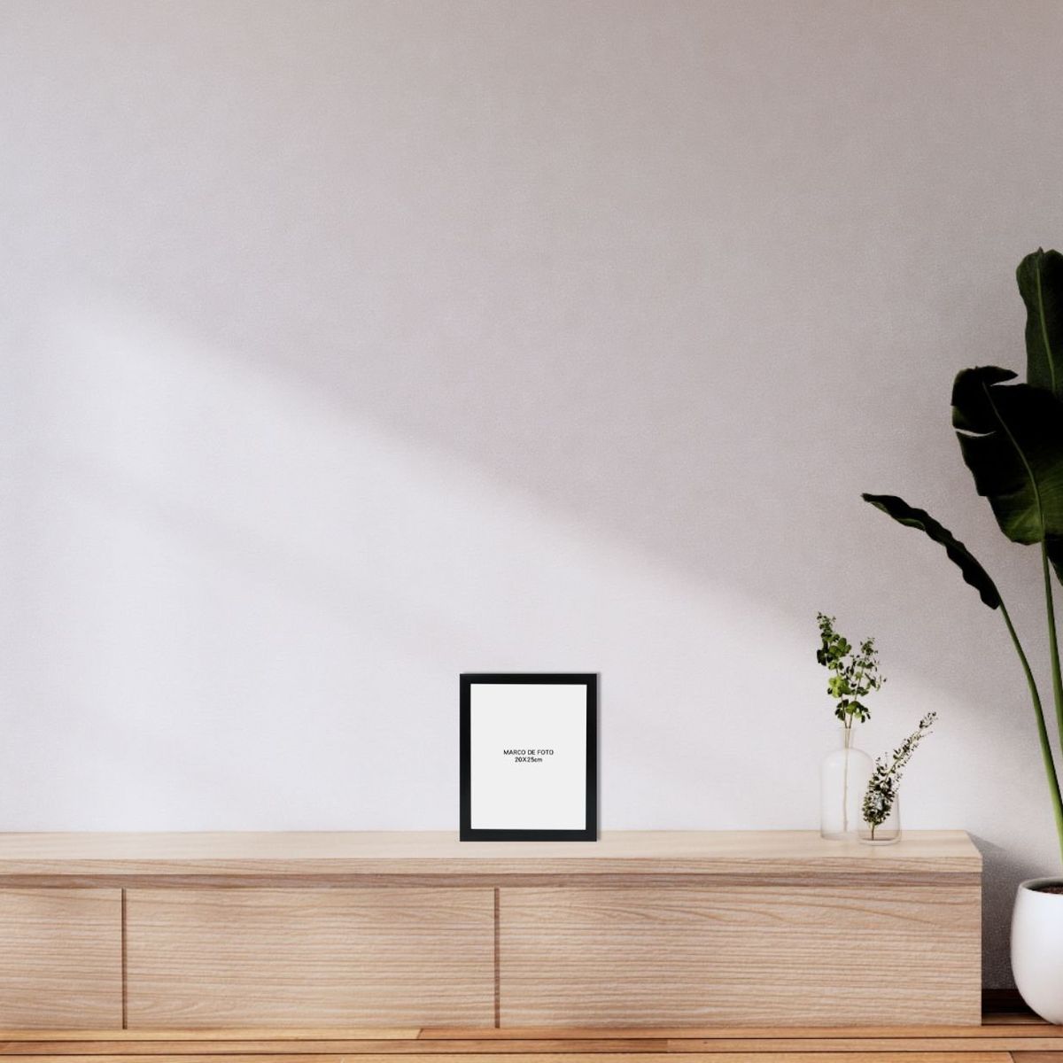 RONDA - Marco Foto Caja Negro 20x25 cm